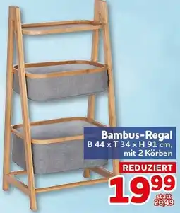 CENTERSHOP Bambus-Regal Angebot