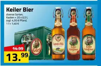 Logo Getränkemarkt Keiler Bier Angebot