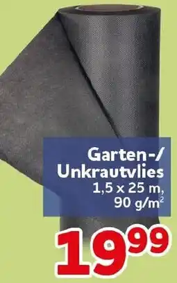 CENTERSHOP Garten-/ Unkrautvlies Angebot