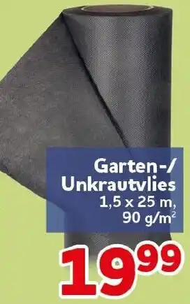 CENTERSHOP Garten-/ Unkrautvlies Angebot