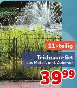 CENTERSHOP Teichzaun-Set Angebot
