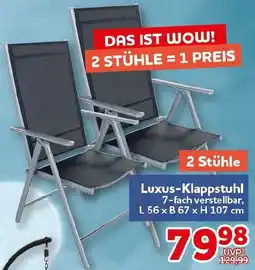 CENTERSHOP Luxus-Klappstuhl Angebot