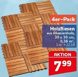 CENTERSHOP Holzfliesen Angebot
