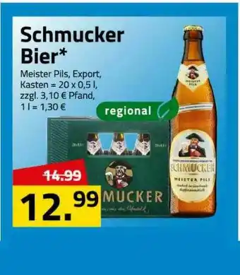 Logo Getränkemarkt Schmucker Bier Angebot