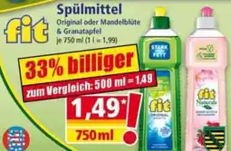 Norma fit Spülmittel Angebot