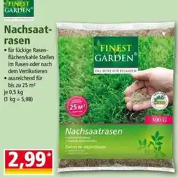 Norma FINEST GARDEN Nachsaatrasen Angebot
