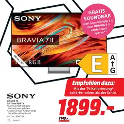 MediaMarkt Sony bravia 7 ii Angebot