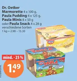 V Markt Dr. oetker marmorette Angebot