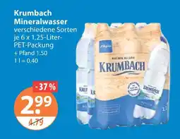 V Markt Krumbach mineralwasser Angebot