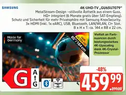 Marktkauf Samsung 4k-uhd-tv „gu65u7079“ Angebot