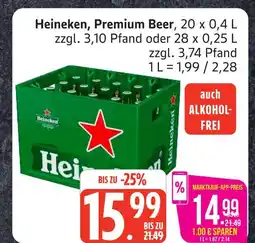 Marktkauf Heineken premium beer Angebot