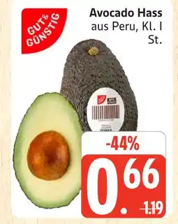 Marktkauf Gut & günstig avocado hass Angebot