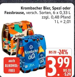 Marktkauf Krombacher spezi Angebot