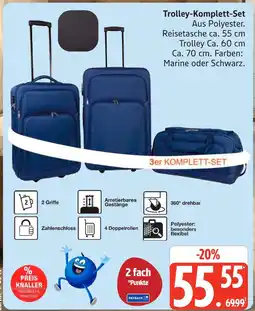 Marktkauf Trolley-komplett-set Angebot