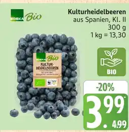 Marktkauf Edeka bio kulturheidelbeeren Angebot