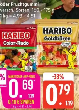 Marktkauf Haribo color-rado Angebot