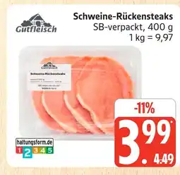 Marktkauf Gutfleisch schweine-rückensteaks Angebot