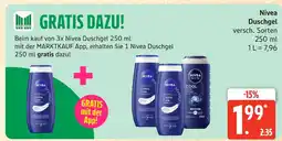 Marktkauf Nivea duschgel Angebot