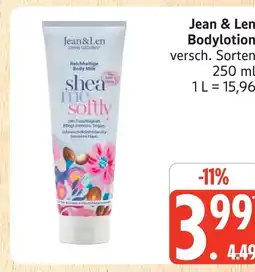 Marktkauf Jean & len bodylotion Angebot