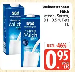 Marktkauf Weihenstephan milch Angebot