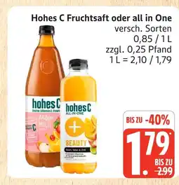 Marktkauf Hohes c fruchtsaft Angebot