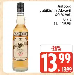 Marktkauf Aalborg jubiläums akvavit Angebot