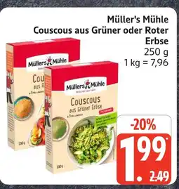 Marktkauf Müller's mühle couscous aus grüner erbse Angebot