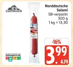 Marktkauf Gutfleisch norddeutsche salami Angebot