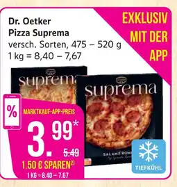 Marktkauf Dr. oetker pizza suprema Angebot