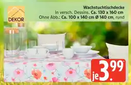 Marktkauf Wachstuchtischdecke Angebot