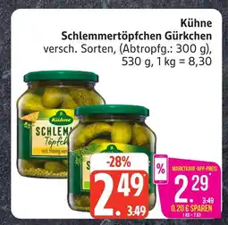 Marktkauf Kühne schlemmertöpfchen gürkchen Angebot