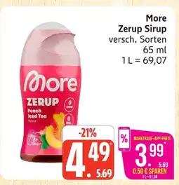 Marktkauf More zerup sirup Angebot