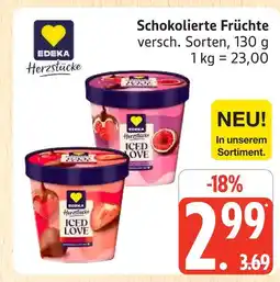 Marktkauf Edeka herzstücke schokolierte früchte Angebot