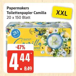 Marktkauf Papermakers toilettenpapier camilla Angebot