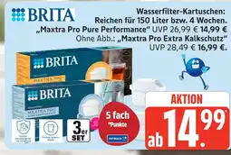 Marktkauf Brita wasserfilter-kartuschen maxtra pro pure performance Angebot