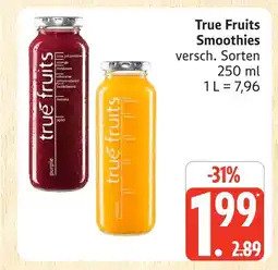 Marktkauf True fruits smoothies Angebot