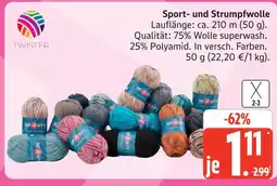 Marktkauf Twister sport- und strumpfwolle Angebot