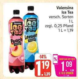 Marktkauf Valensina ice tea Angebot