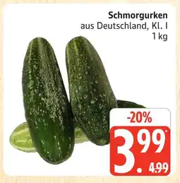 Marktkauf Schmorgurken Angebot