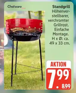 Marktkauf Chefware standgrill Angebot