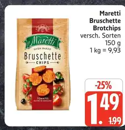 Marktkauf Maretti bruschette brotchips Angebot