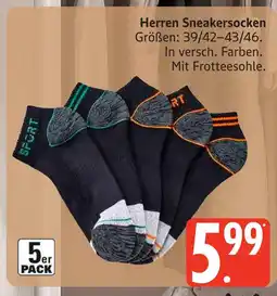Marktkauf Herren sneakersocken Angebot