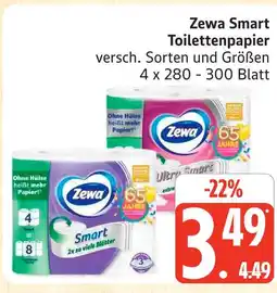 Marktkauf Zewa smart toilettenpapier Angebot