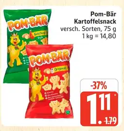 Marktkauf Pom-bär kartoffelsnack Angebot