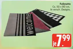Marktkauf Fußmatte Angebot
