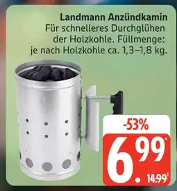Marktkauf Landmann anzündkamin Angebot