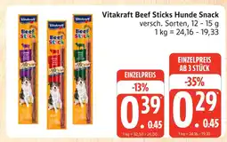 Marktkauf Vitakraft beef sticks hunde snack Angebot