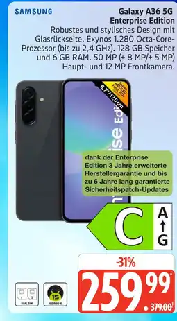 Marktkauf Samsung galaxy a36 5g enterprise edition Angebot