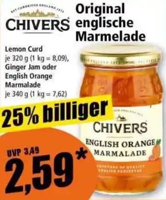 Norma CHIVERS Original englische Marmelade Angebot