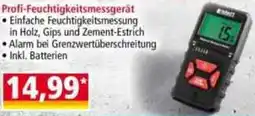 Norma KRAFT WERKZEUGE Profi-Feuchtigkeitsmessgerät Angebot